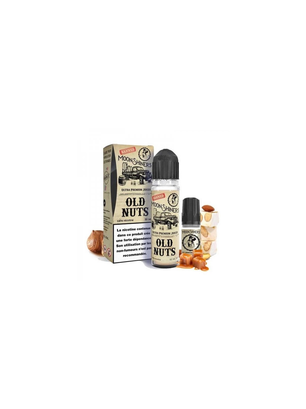 E LIQUIDE OLD NUTS 60ML MOONSHINERS - LE FRENCH LIQUIDE-Eliquides-alavape.com