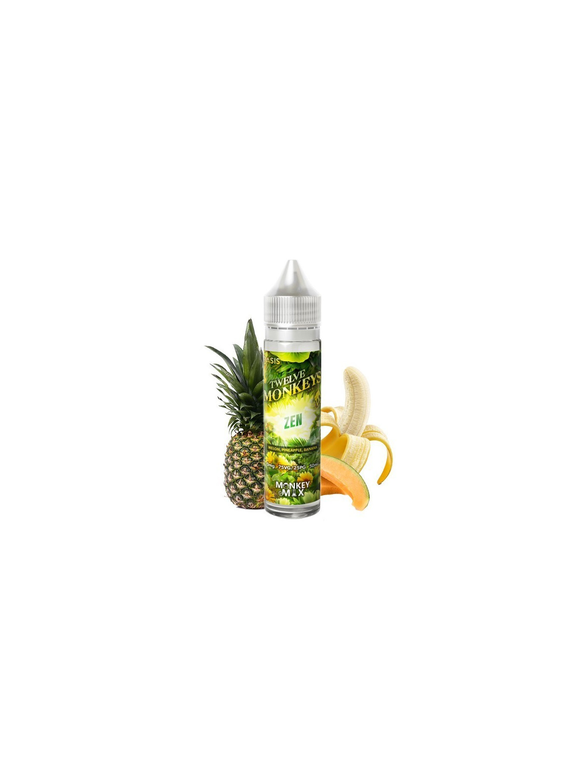 E LIQUIDE ZEN 50ML - OASIS TWELVE MONKEYS-Eliquides-alavape.com