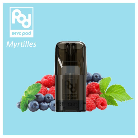 CARTOUCHES PUFF MYRTILLE FRAMBOISE / 3PCS - INVC-PUFFS-alavape.com