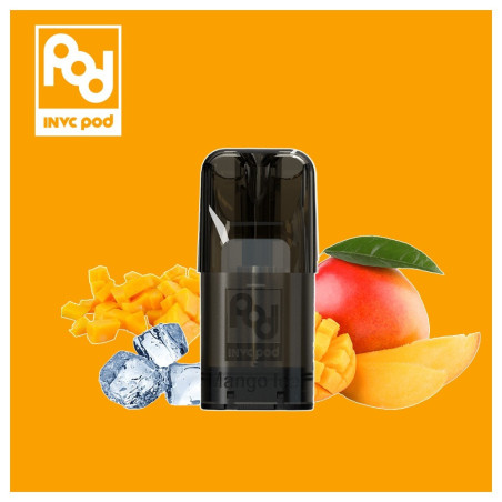 CARTOUCHES PUFF MANGUE GLACÉE / 3PCS - INVC-PUFFS-alavape.com