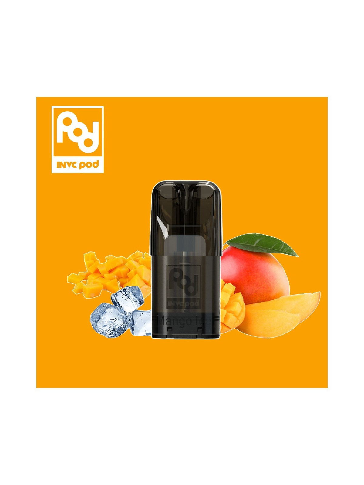 CARTOUCHES PUFF MANGUE GLACÉE / 3PCS - INVC-PUFFS-alavape.com