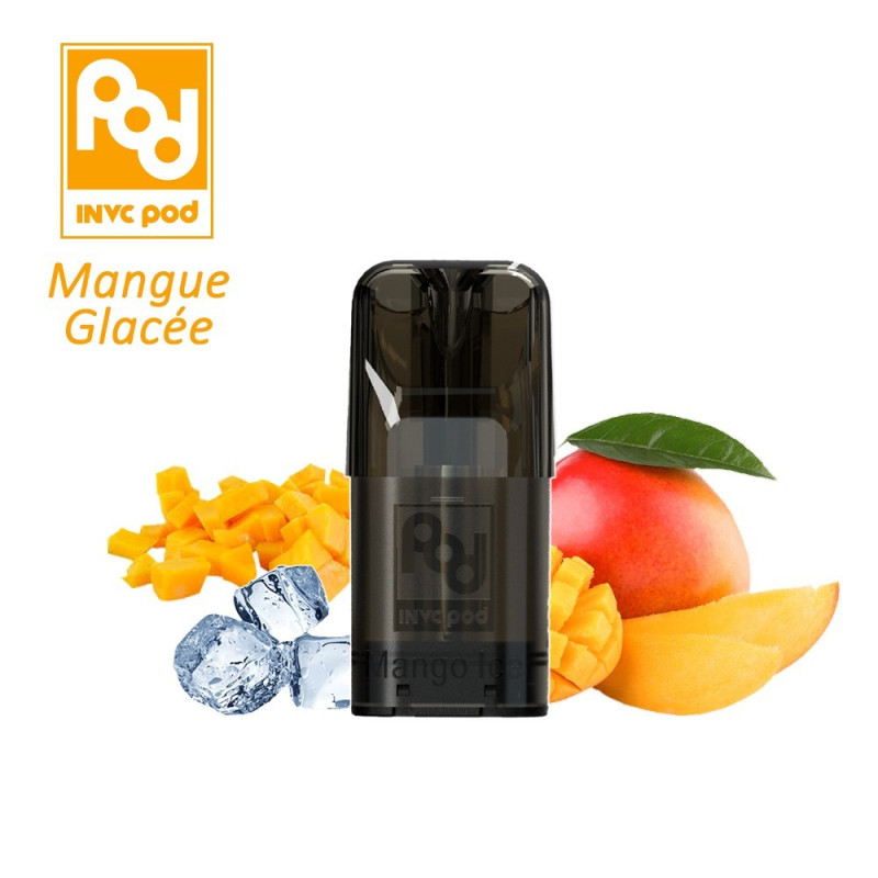 CARTOUCHES PUFF MANGUE GLACÉE / 3PCS - INVC-PUFFS-alavape.com