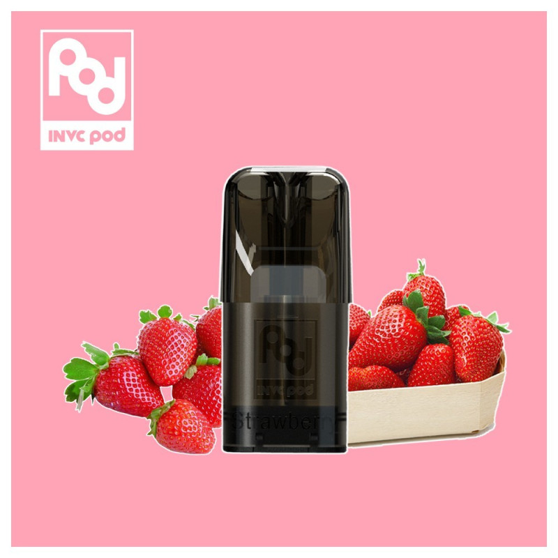 CARTOUCHES PUFF FRAISE / 3PCS - INVC-PUFFS-alavape.com