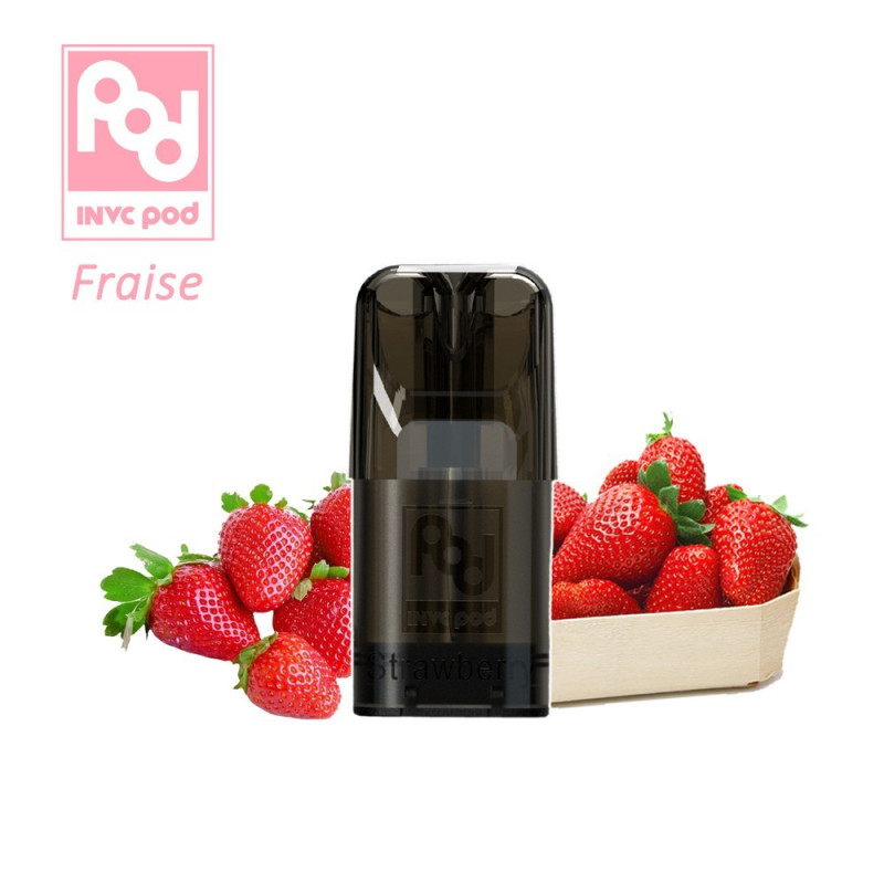 CARTOUCHES PUFF FRAISE / 3PCS - INVC-PUFFS-alavape.com