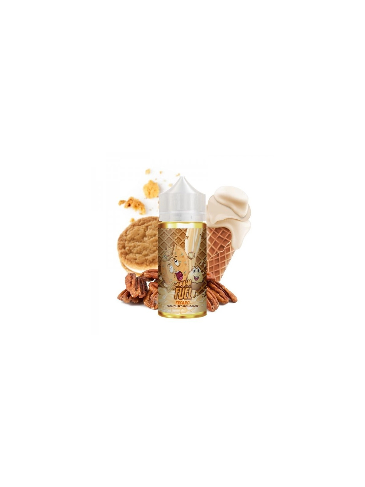 E LIQUIDE PECANO 100ML - GRAHAM FUEL-Eliquides-alavape.com