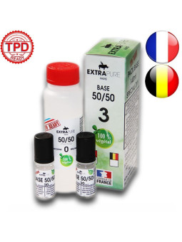 PACK 140ML BASE 3MG EXTRAPURE TPD-DIY - Do It Yourself-alavape.com