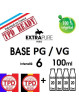 PACK 140ML BASE 6MG EXTRAPURE TPD-DIY - Do It Yourself-alavape.com