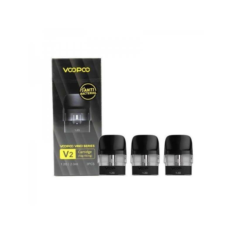 CARTOUCHE POD VINCI SERIES V2 / 3PCS - VOOPOO-Ecigarettes-alavape.com