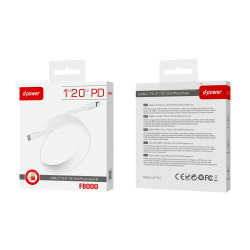 CÂBLE LIGHTNING 20W PD F8000 - D-POWER-Ecigarettes-alavape.com