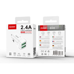 CAR CHARGER 2.4A ALLUME CIGARE J8503 - D-POWER-Ecigarettes-alavape.com