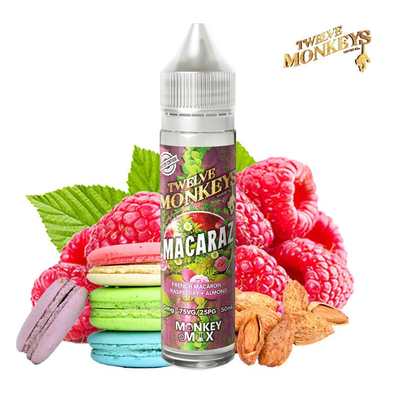 E LIQUIDE MACARAZ 50ML - COMING HOME FOR CHRISTMAS - TWELVE MONKEYS-Eliquides-alavape.com