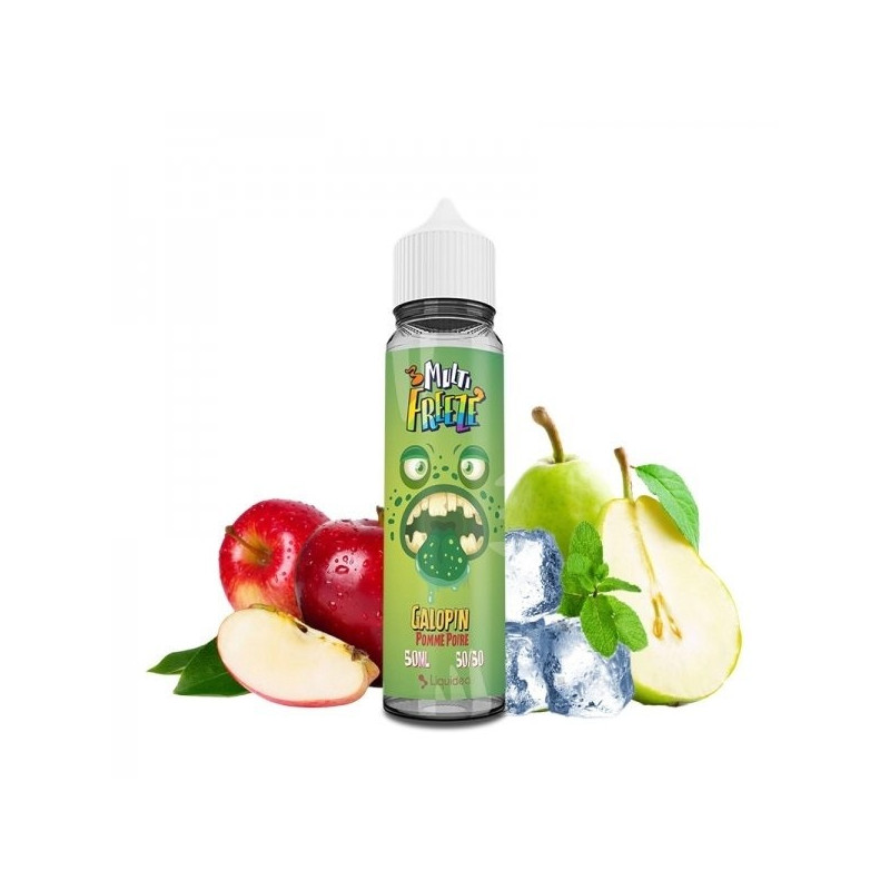 E LIQUIDE GALOPIN POMME POIRE 50ML - MULTI FREEZE LIQUIDEO-Eliquides-alavape.com