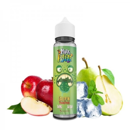 E LIQUIDE GALOPIN POMME POIRE 50ML - MULTI FREEZE LIQUIDEO-Eliquides-alavape.com
