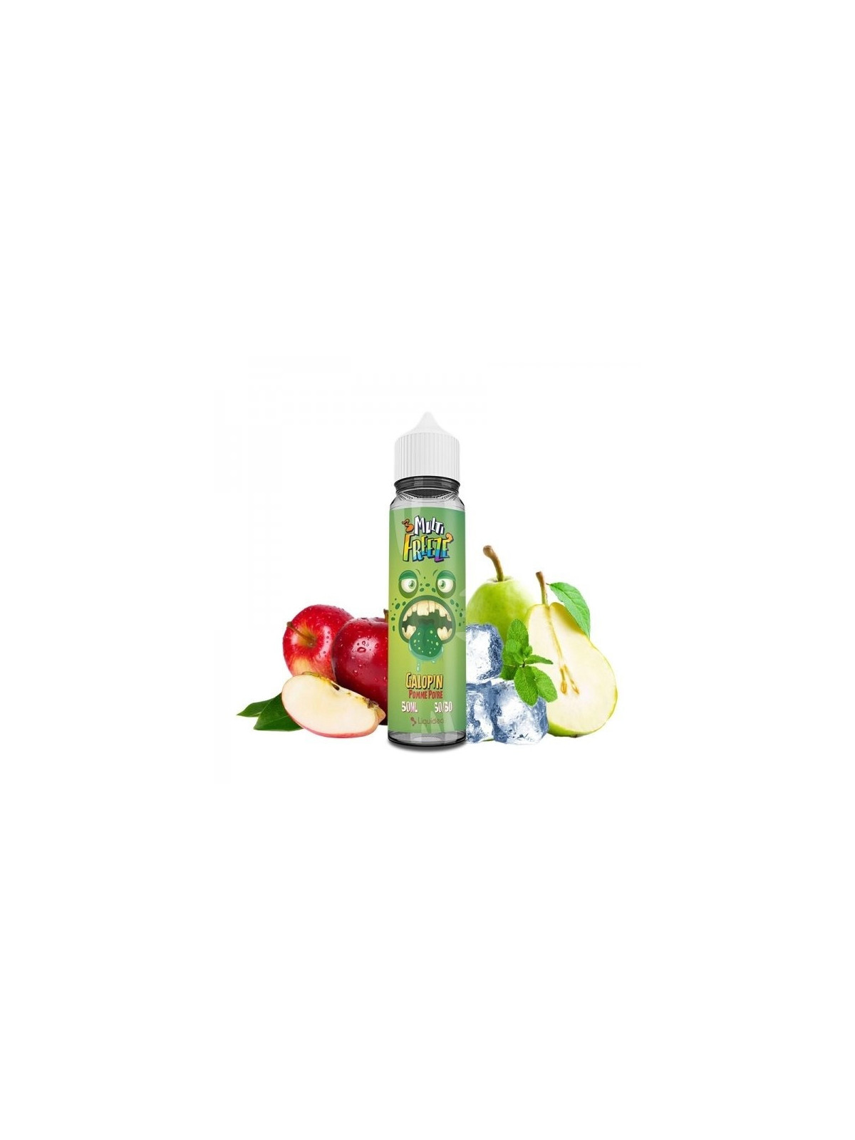 E LIQUIDE GALOPIN POMME POIRE 50ML - MULTI FREEZE LIQUIDEO-Eliquides-alavape.com