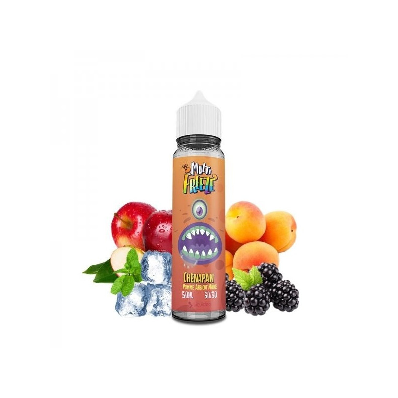 E LIQUIDE CHENAPAN POMME ABRICOT MÛRE 50ML - MULTI FREEZE LIQUIDEO-Eliquides-alavape.com