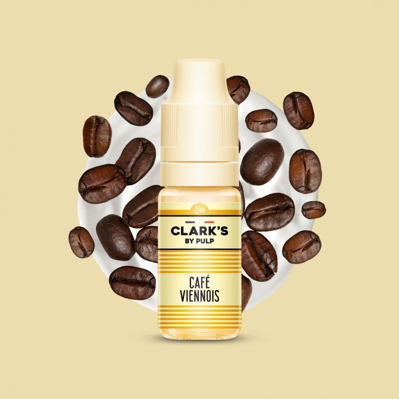 E LIQUIDE CAFÉ VIENNOIS 10ML - CLARK'S BY PULP-Eliquides-alavape.com