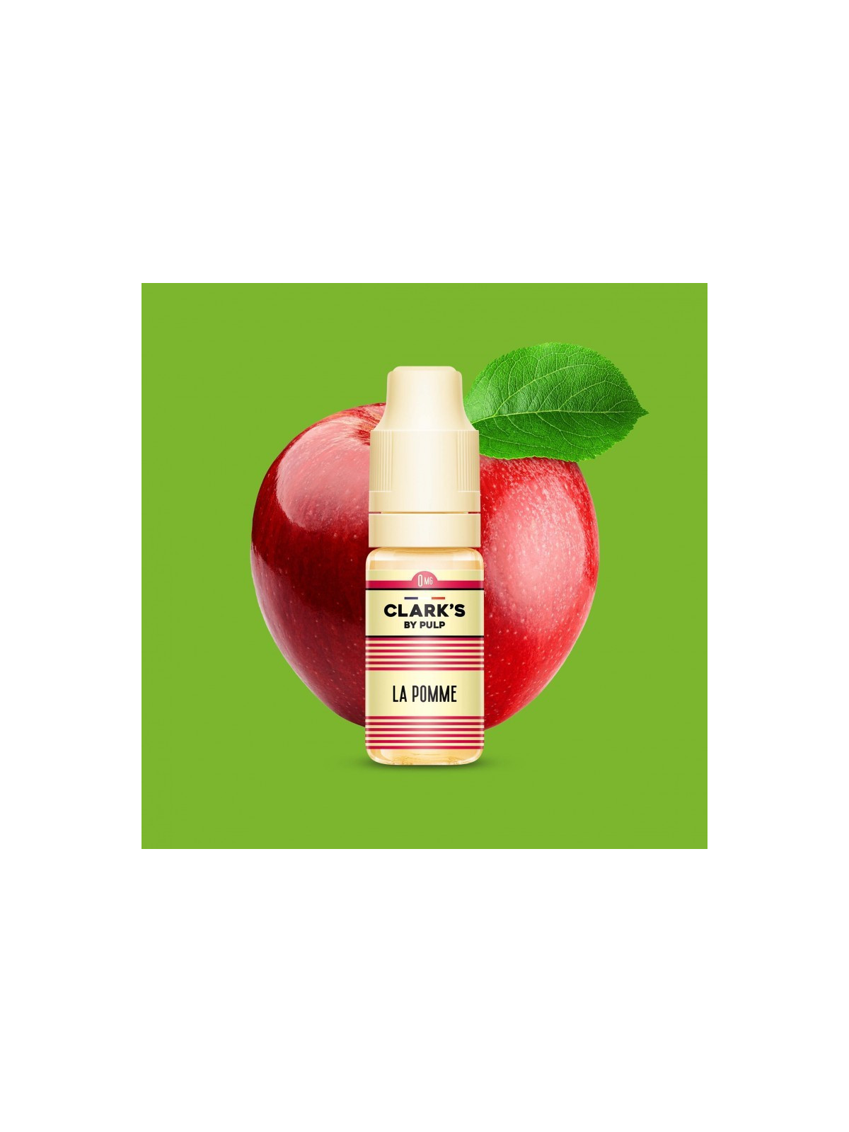 E LIQUIDE LA POMME 10ML - CLARK'S BY PULP-Eliquides-alavape.com