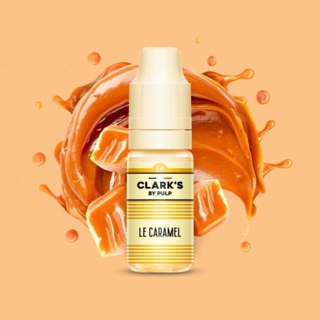 E LIQUIDE LE CARAMEL 10ML - CLARK'S BY PULP-Eliquides-alavape.com