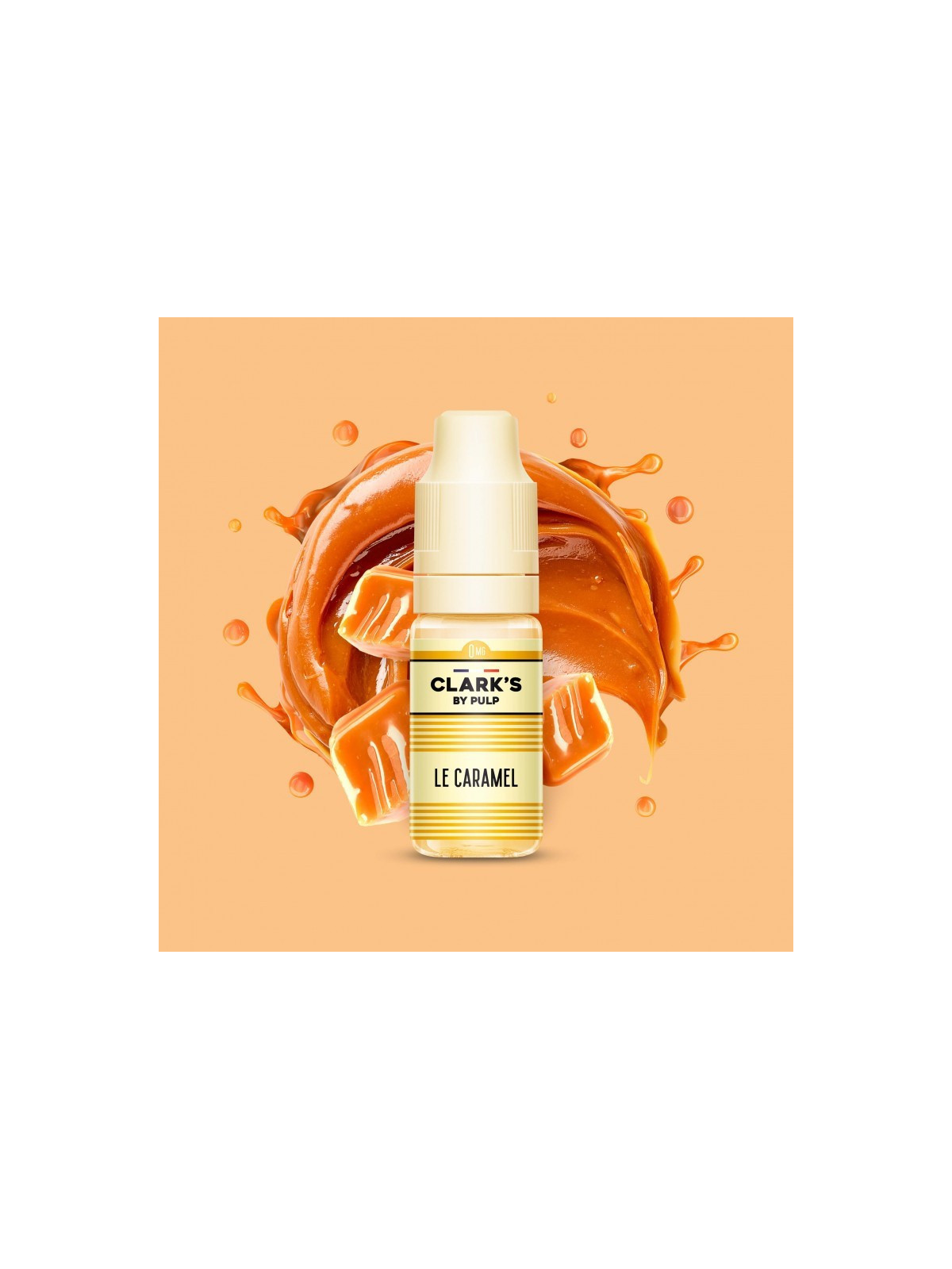 E LIQUIDE LE CARAMEL 10ML - CLARK'S BY PULP-Eliquides-alavape.com