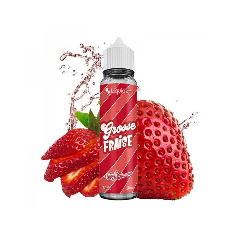 E LIQUIDE GROSSE FRAISE 50ML - WPUFF FLAVORS LIQUIDEO-Eliquides-alavape.com