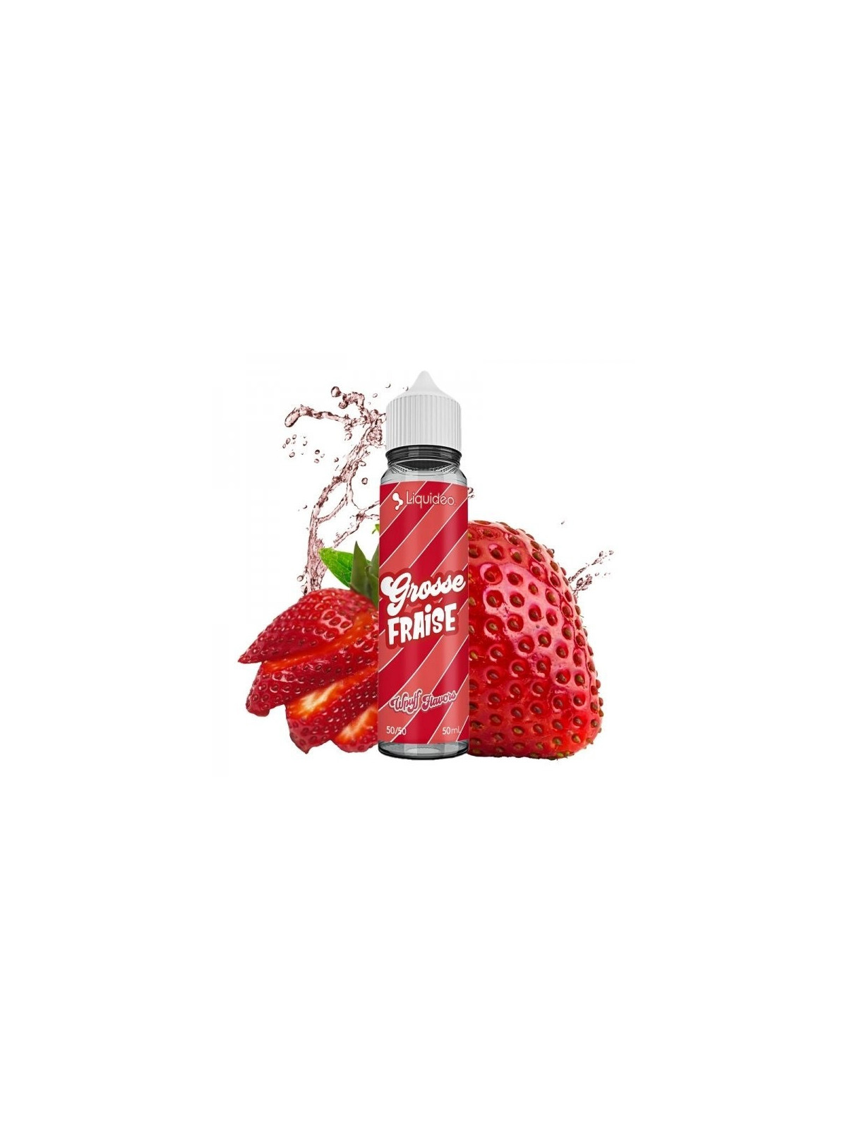 E LIQUIDE GROSSE FRAISE 50ML - WPUFF FLAVORS LIQUIDEO-Eliquides-alavape.com