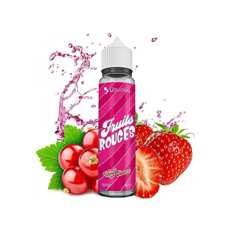 E LIQUIDE FRUITS ROUGES 50ML - WPUFF FLAVORS LIQUIDEO-Eliquides-alavape.com