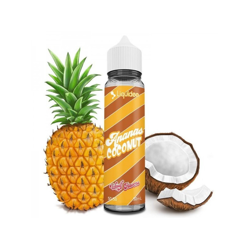 E LIQUIDE ANANAS COCONUT 50ML - WPUFF FLAVORS LIQUIDEO-Eliquides-alavape.com