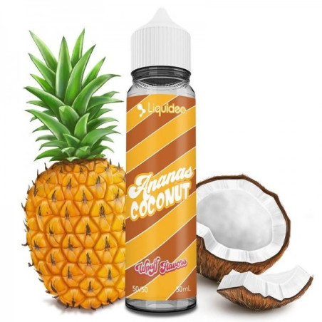 E LIQUIDE ANANAS COCONUT 50ML - WPUFF FLAVORS LIQUIDEO-Eliquides-alavape.com