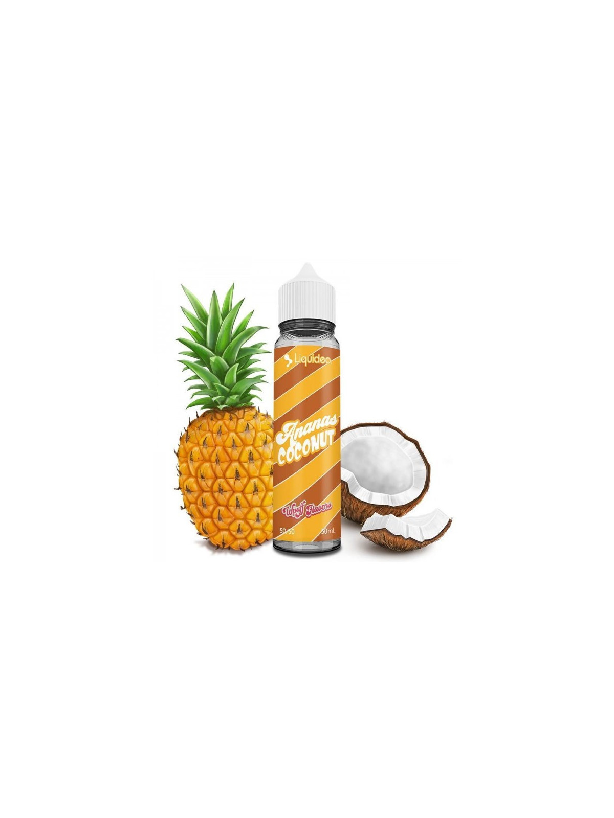 E LIQUIDE ANANAS COCONUT 50ML - WPUFF FLAVORS LIQUIDEO-Eliquides-alavape.com