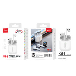 ECOUTEUR SANS FIL K66 - D-POWER-Accessoires-alavape.com