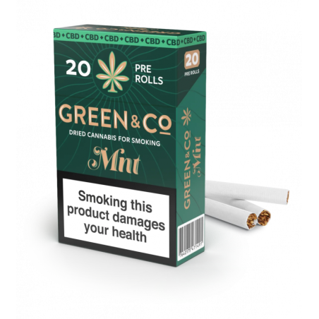 CBD MENTHOL - GREEN AND CO-CBD-alavape.com