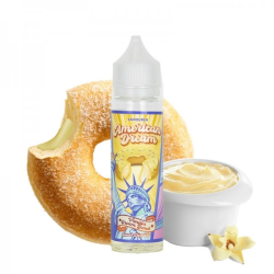 E LIQUIDE VANILLA CREAM DONUT 50ML AMERICAN DREAM - SAVOUREA-Eliquides-alavape.com