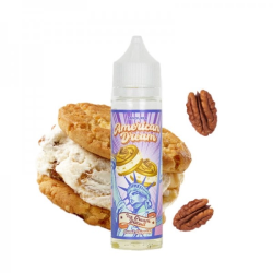 E LIQUIDE ICE CREAM BISCUIT 50ML AMERICAN DREAM - SAVOUREA-Eliquides-alavape.com