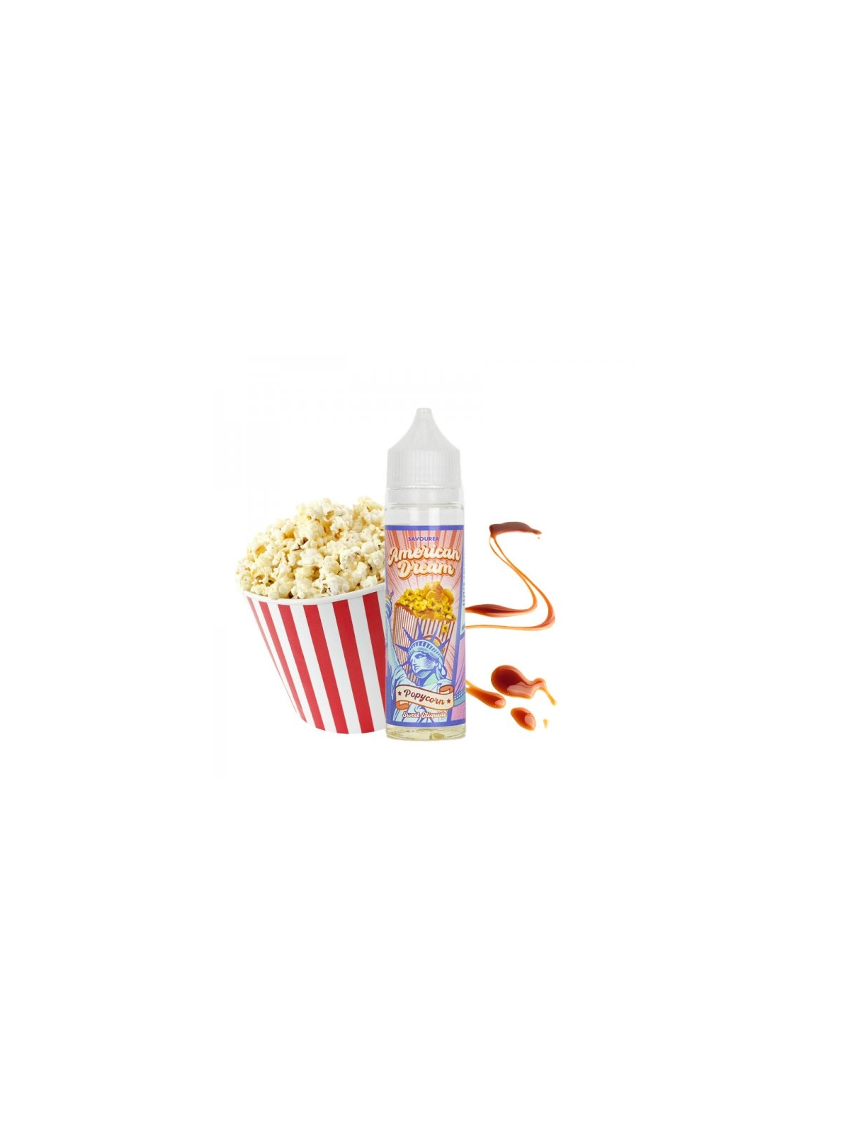 E LIQUIDE POPYCORN 50ML AMERICAN DREAM - SAVOUREA-Eliquides-alavape.com