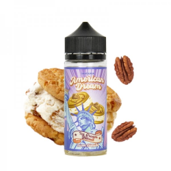 E LIQUIDE ICE CREAM BISCUIT 100ML AMERICAN DREAM - SAVOUREA-Eliquides-alavape.com
