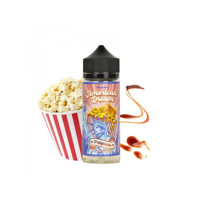 E LIQUIDE POPYCORN 100ML AMERICAN DREAM - SAVOUREA-Eliquides-alavape.com