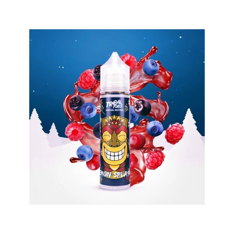 E LIQUIDE LEMON SPLASH RED SPECIAL EDITION 50ML - TRIBAL FORCE-Eliquides-alavape.com