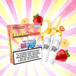 CARTOUCHES PUFF BANANE À LA FRAISE / 2PCS - BIG PUFF RELOAD-PUFFS-alavape.com