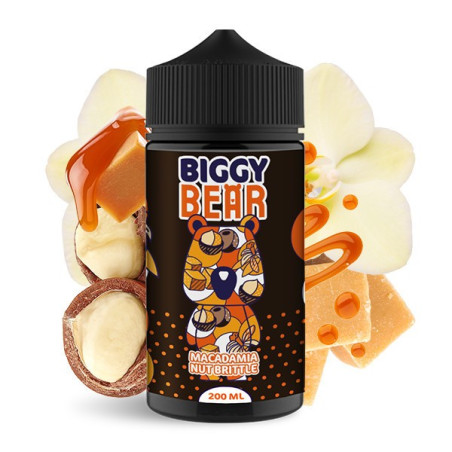 E LIQUIDE MACADAMIA NUT BRITTLE 200ML - BIGGY BEAR-Eliquides-alavape.com