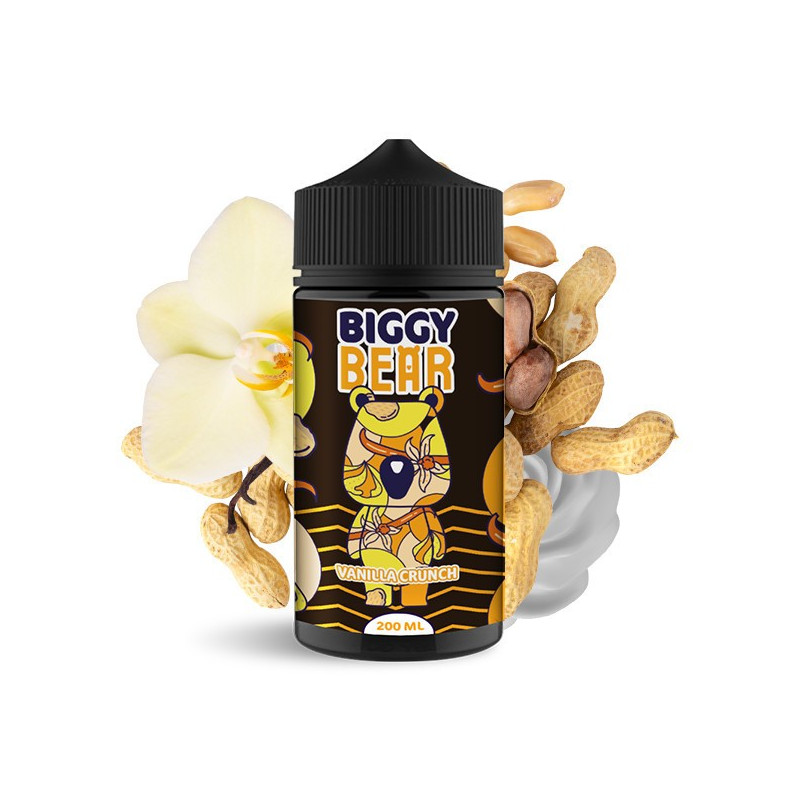 E LIQUIDE VANILLA CRUNCH 200ML - BIGGY BEAR-Eliquides-alavape.com