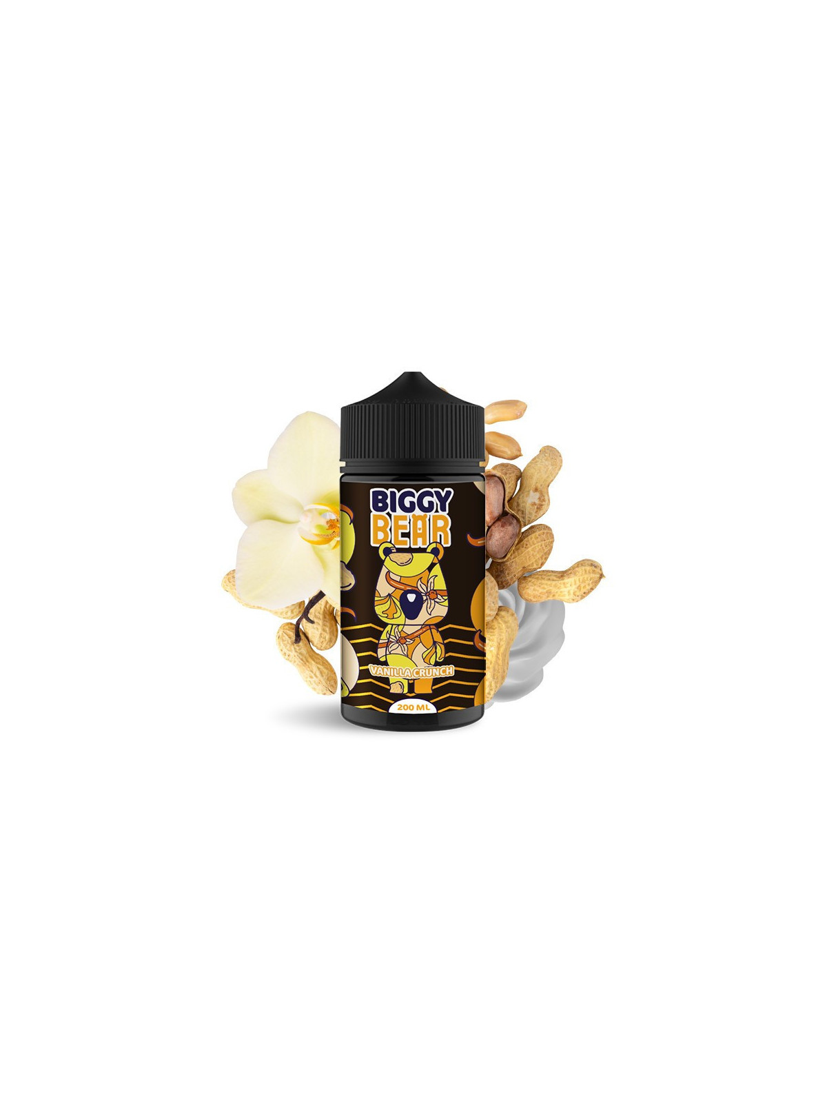E LIQUIDE VANILLA CRUNCH 200ML - BIGGY BEAR-Eliquides-alavape.com