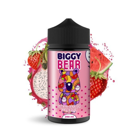 E LIQUIDE PITAYA FRAISE PASTÈQUE 200ML - BIGGY BEAR-Eliquides-alavape.com