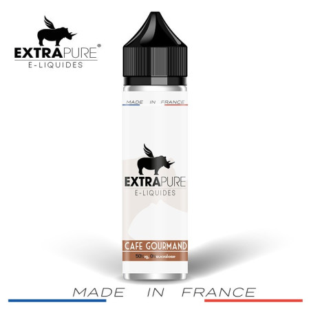 E LIQUIDE CAFE GOURMAND 50ML - EXTRAPURE-Eliquides-alavape.com