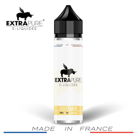 E LIQUIDE CUSTARD 50ML - EXTRAPURE-Eliquides-alavape.com