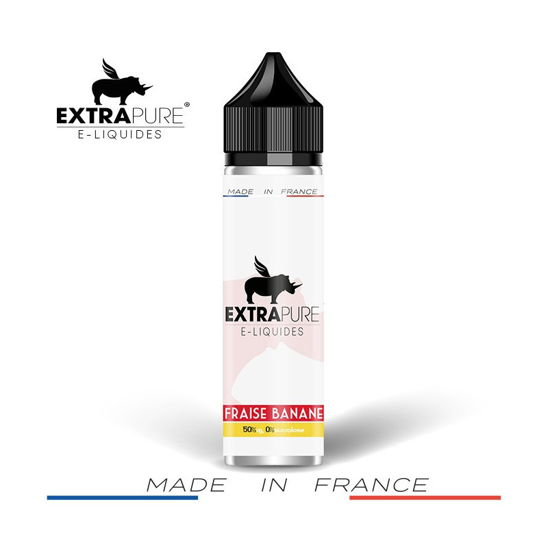 E LIQUIDE FRAISE BANANE 50ML - EXTRAPURE-Eliquides-alavape.com