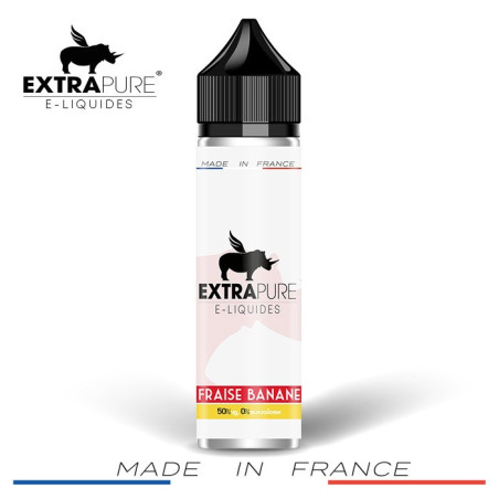 E LIQUIDE FRAISE BANANE 50ML - EXTRAPURE-Eliquides-alavape.com