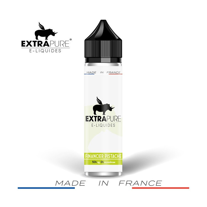 E LIQUIDE FINANCIER PISTACHE 50ML - EXTRAPURE-Eliquides-alavape.com