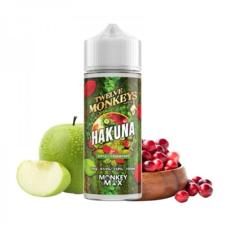 E-LIQUIDE HAKUNA 100ML - TWELVE MONKEYS
