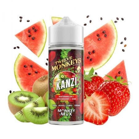 E-LIQUIDE KANZI 100ML - TWELVE MONKEYS