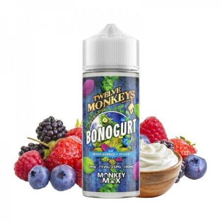 E-LIQUIDE BONOGURT 100ML - TWELVE MONKEYS